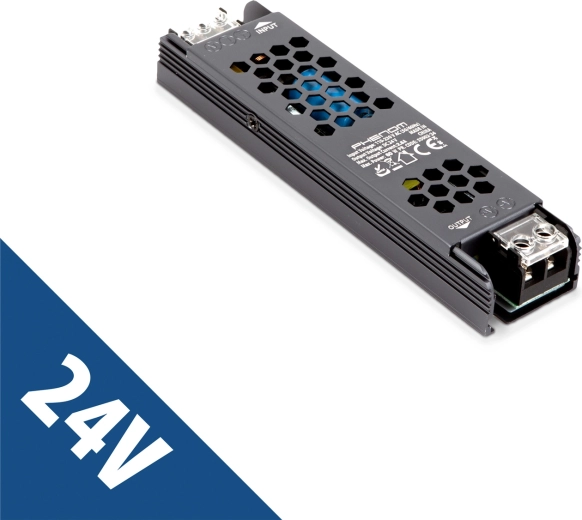 Nettilsluttet stabiliseret strømforsyning 24 V 60 W