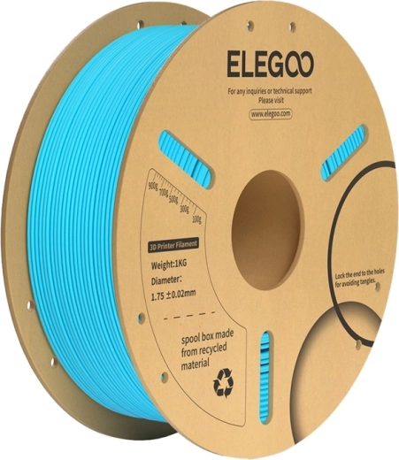 ELEGOO PLA+ blå filament 1,75 mm 1 kg