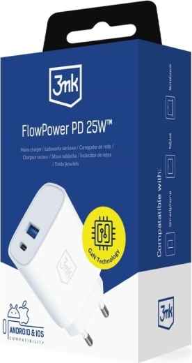 Hurtig opladning op til 25 W