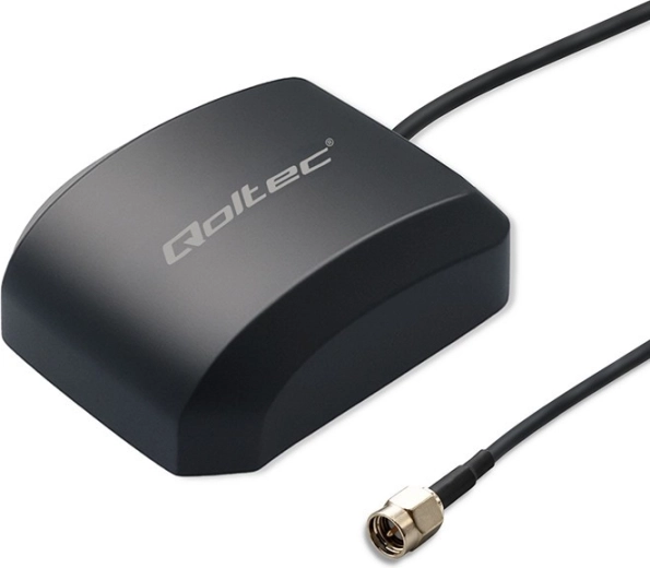 mobil GPS/GLONASS-antenne med magnetisk base, omnidirektionel, 28 dBi, 50 W, SMA