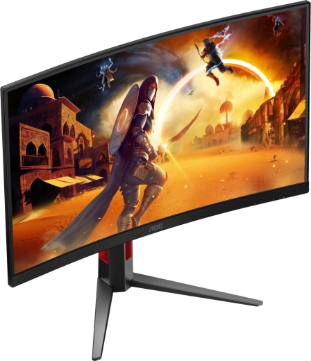 Buet 27" QHD-billede for større indlevelse i spillet