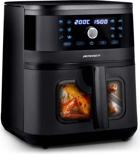 Vindue med LED-belysning: kontrol uden at åbne