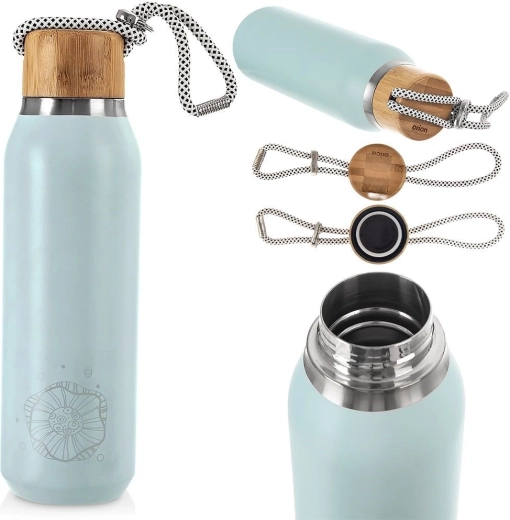 Bambuslåg med strop og pålideligt tætning