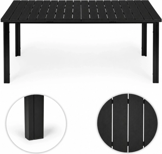 Holdbar HDPE-bordplade med vandafledning