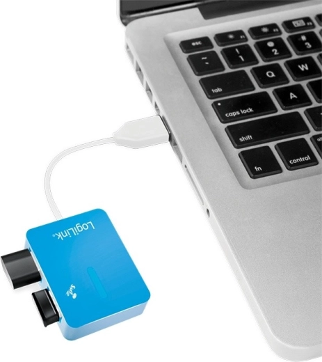 Kompakt design med LED-indikator