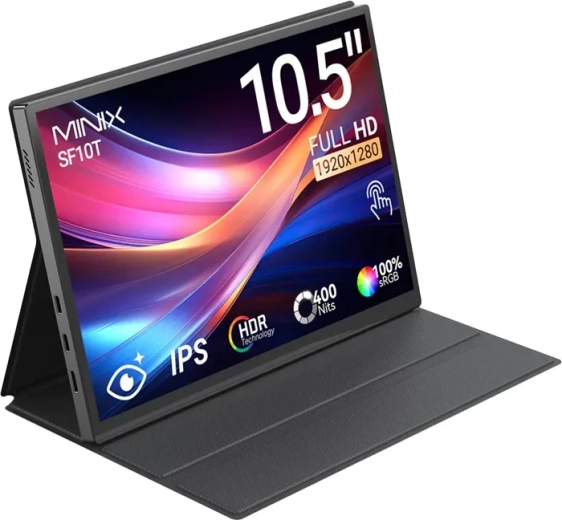 Touchbetjening med 10-punkts multi‑touch