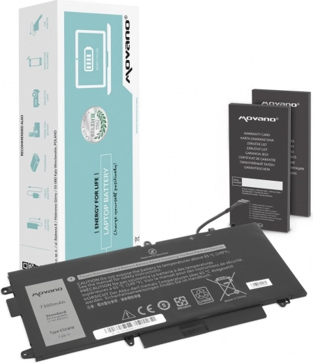Movano K5XWW-batteri til Dell Latitude 5289, 7390 2-i-1