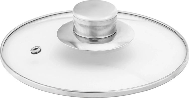 Glaslåg med dampåbning