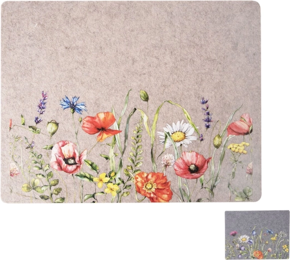 Friskt blomsterdesign til ethvert bord