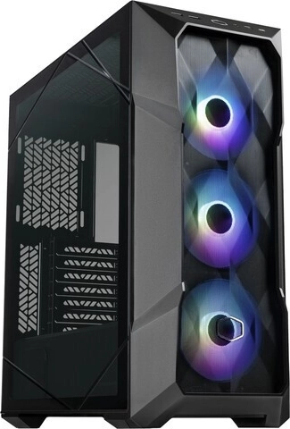 Computer kabinet MasterBox TD500 V2 Mesh med vindue ARGB sort