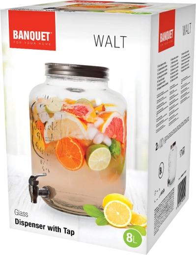 Stor kapacitet på 8 liter til enhver fest