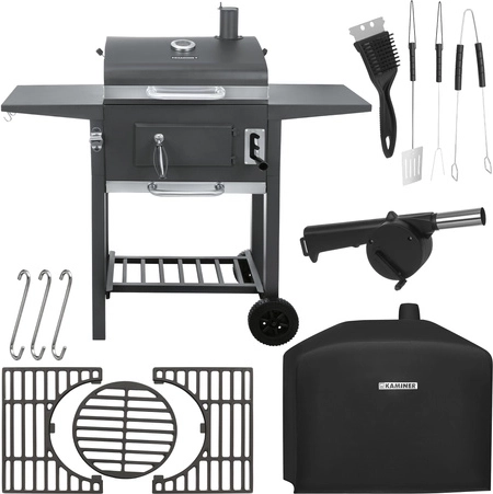 Præcis temperaturkontrol med låg og skorsten