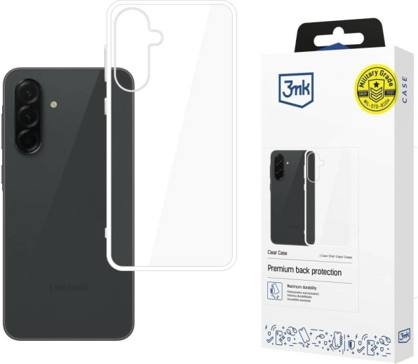 3MK ClearCase gennemsigtigt cover til Samsung Galaxy A37 5G