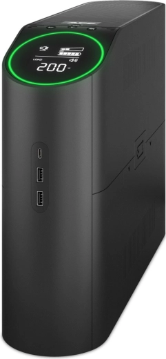 BGM2200B-GR Back-UPS Pro, 2200VA/1320W, tårn, 230V, 4x Schuko, 2x IEC C13 stik, RGB-belysning, Ren Sinusbølge, sort