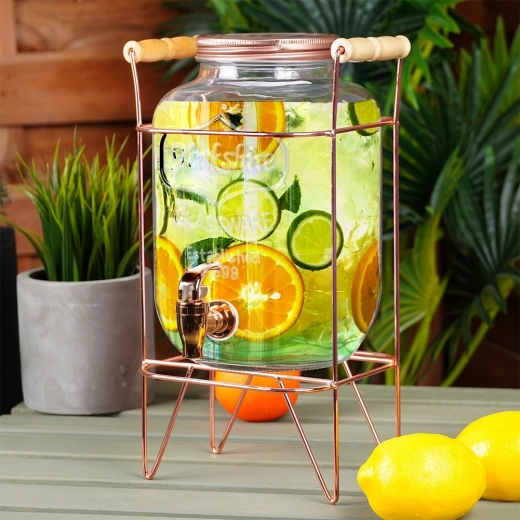 Bred åbning til is og frugt