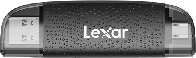 lexar dual usb-a/usb-c hukommelseskortlæser til sd og micro sd