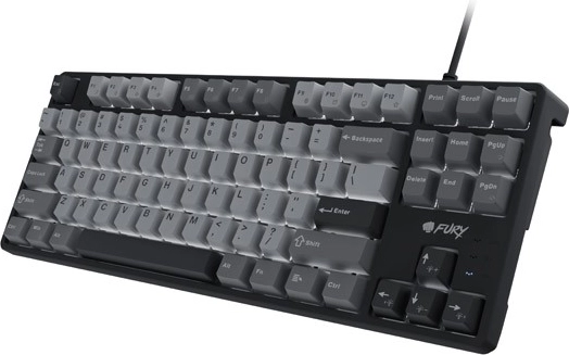 Stabil non-floating konstruktion og hvid bagbelysning