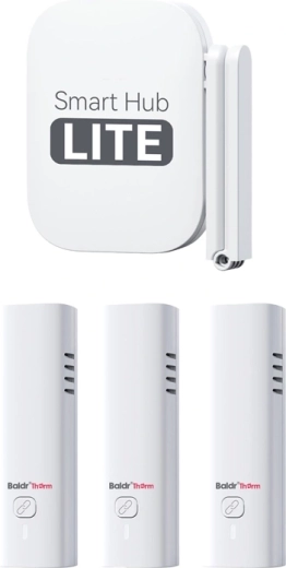 Wi‑Fi-termohygrometer Baldrtherm HCS802ARF med Smart Hub LITE