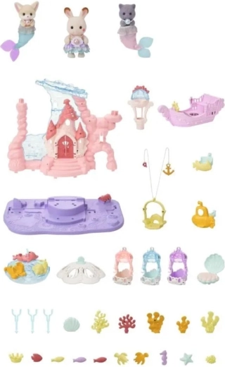 Tre fløjlsbløde figurer med bevægelige led