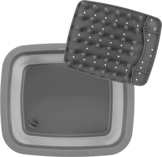 Afløb med prop og kontrolleret tømning