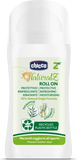 Chicco NaturalZ beskyttende og forfriskende roll-on mod myg 60 ml