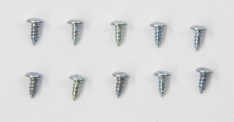 Selvborende pladeskruer M2,9 × 6,5 mm JAMARA, 10 stk.
