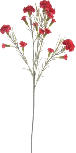 Kunstig nellike rød 63 cm