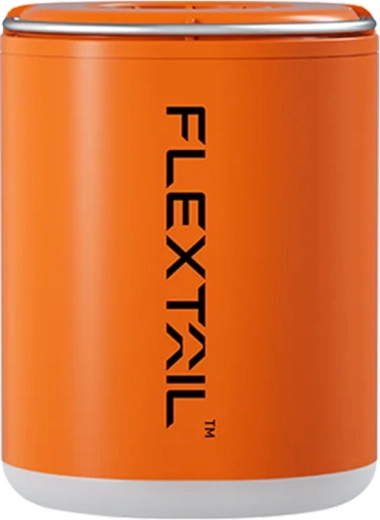 Flextail Tiny Pump 2X bærbar elektrisk pumpe 3-i-1 med lanterne, orange