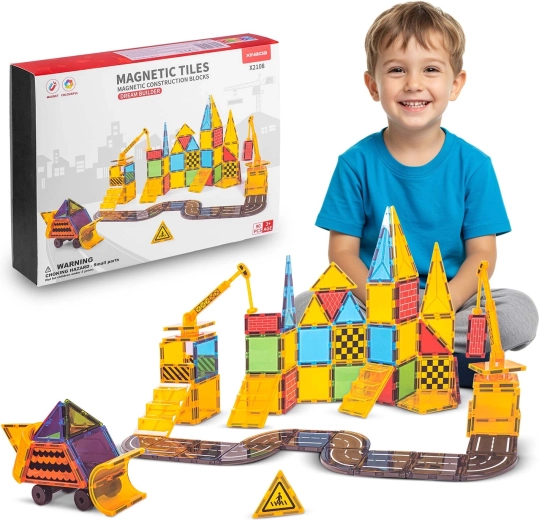 Magnetisk byggesæt Ricokids 90 dele
