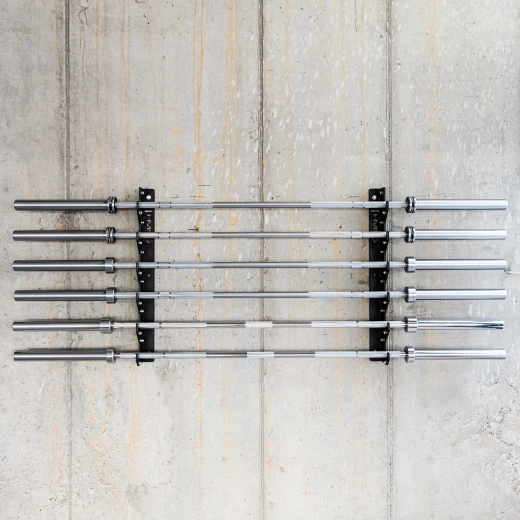 Sikker opbevaring af op til 6 olympiske stænger