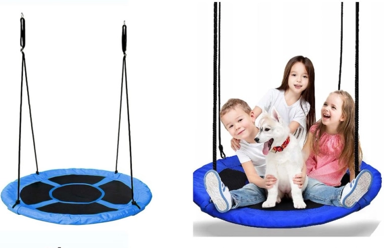 Sammenklappelig redegynge blå-sort 102 cm