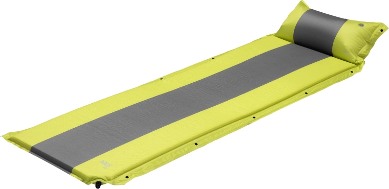 Sammenkobling af flere liggeunderlag med trykknapper