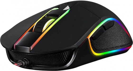 Trådet gaming-mus Motospeed V30 sort