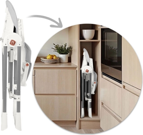 Nem rengøring og pladsbesparende design