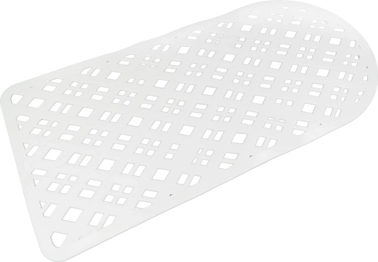 Gummimåtte med skridsikker overflade til badekar 35,5 × 74 cm