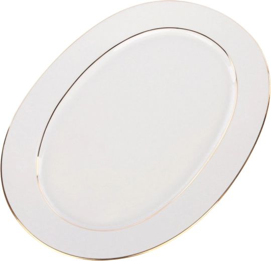Oval form og generøs længde på 28 cm
