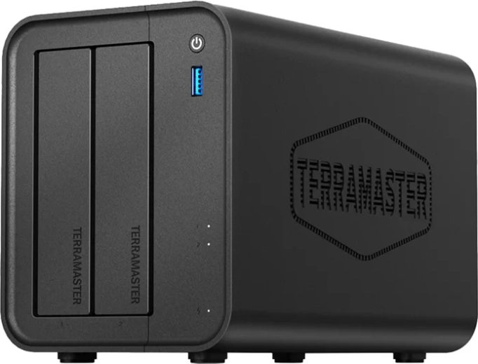 TerraMaster F2-425 NAS-server med 2 bays