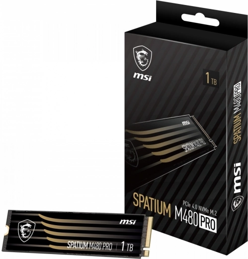 Højhastigheds-SSD MSI SPATIUM M480 PRO 1TB