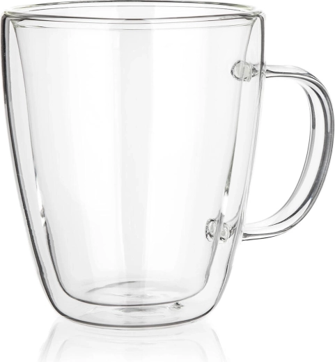 Dobbeltvægget glaskrus Doblo 300 ml