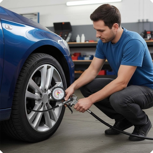 Præcis oppumpning med manometer