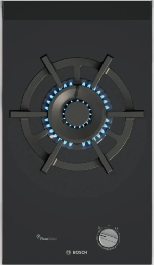 Bosch gas-kogeplade med FlameSelect og wokbrænder