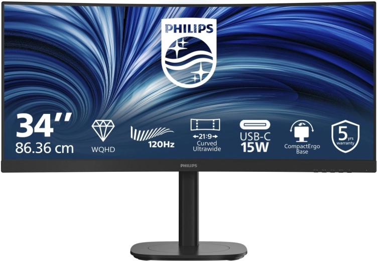 Philips 34B2N3500C 34" buet skærm