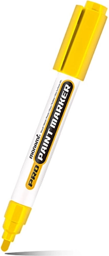 MONAMI Pro Paint Maker 2 mm lakmarker – Gul
