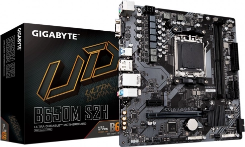 Gigabyte B650M S2H – microATX AM5 bundkort med DDR5, M.2 og HDMI/DP