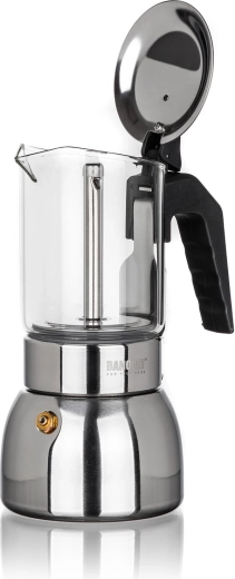 Sikkerhedsventil og robust base i rustfrit stål