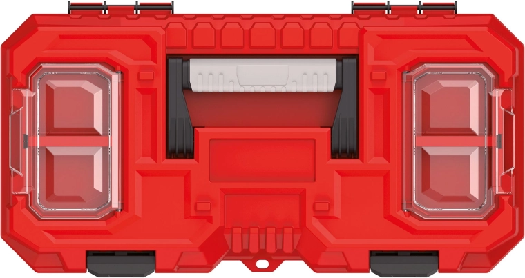 To gennemsigtige organisere i låget