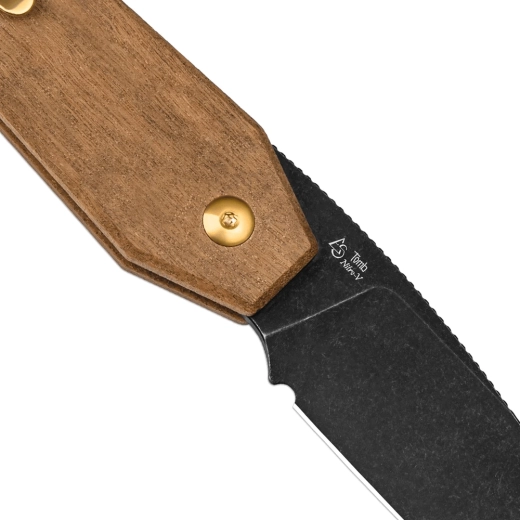 Nitro-V-klinge med black stonewashed-finish