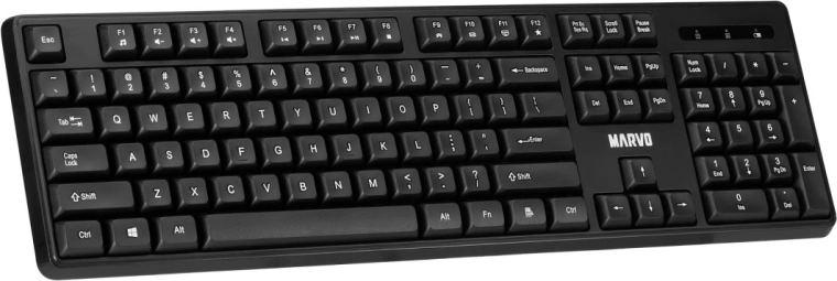 Trådløst kontorsæt MARVO WS005 med tastatur og mus