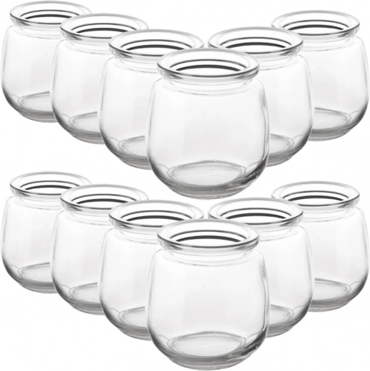 Slagfast, tykvægget glas til daglig brug