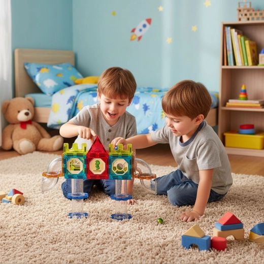 Kreativ sjov for små byggere